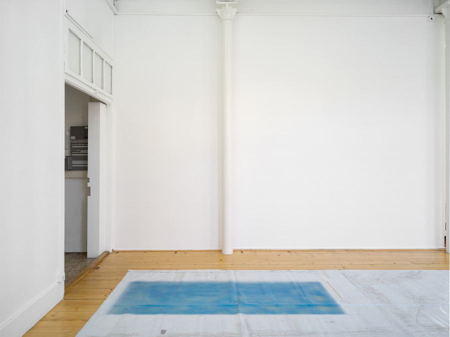 Olga Balema, Computer (2021), installation view, The bizarre space of complex numbers, Kunsthalle Friart Fribourg, 2025. Photo: Cedric Mussano