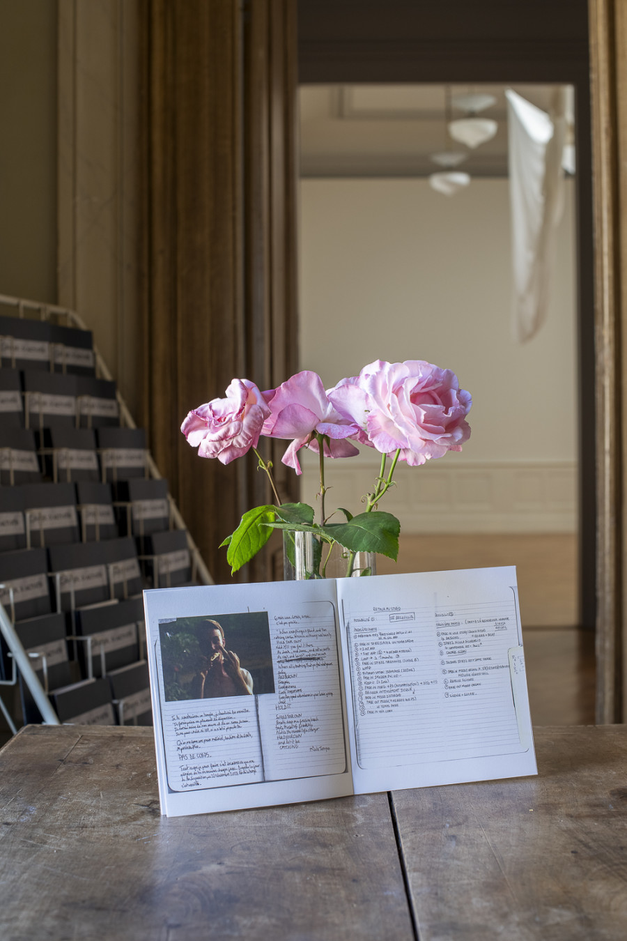 Exhibition view, Romane Chabrol Prudent, Here for Now, Société des Arts de Genève, 2024. Photo credit: Greg Clement