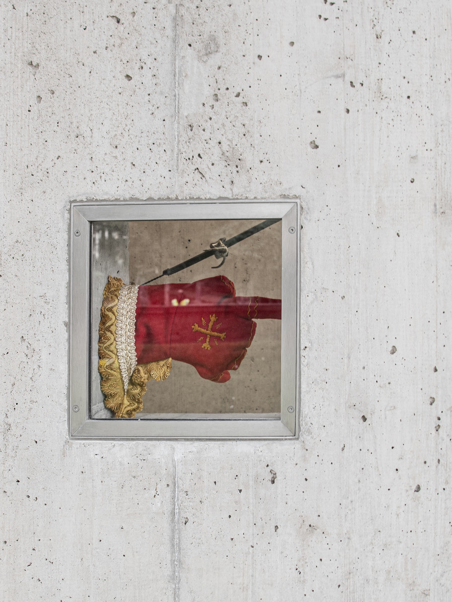 Installation view, Yan Tomaszewski, La Correction, Lemme, Sion, 2025.