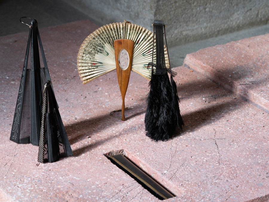 Exhibition view, Accoutrements, Rasmus Myrup, Centre d'Art Contemporain Yverdon-les-Bains (CACY), 2025-2026. Photo credit: Anne-Laure Lechat