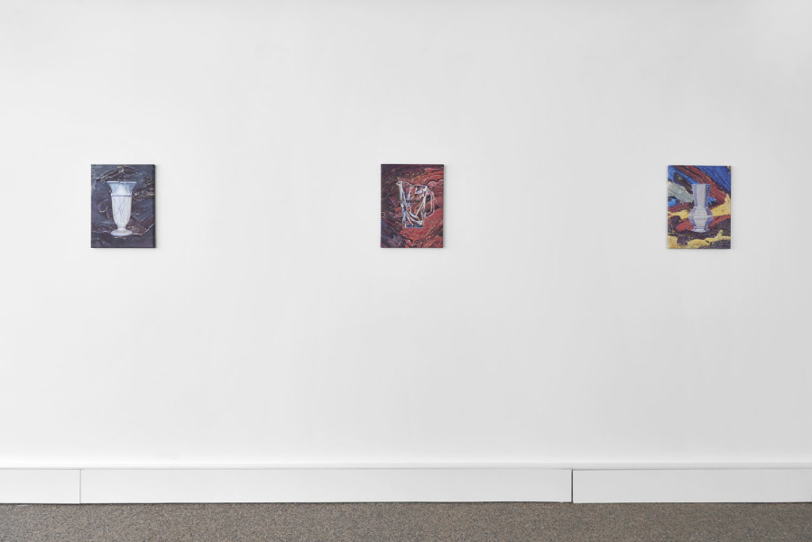 Exhibition view, Mathieu Dafflon, Facewalk / Jumprope, Wilde, 2022. Photo: by Philipp Hänger