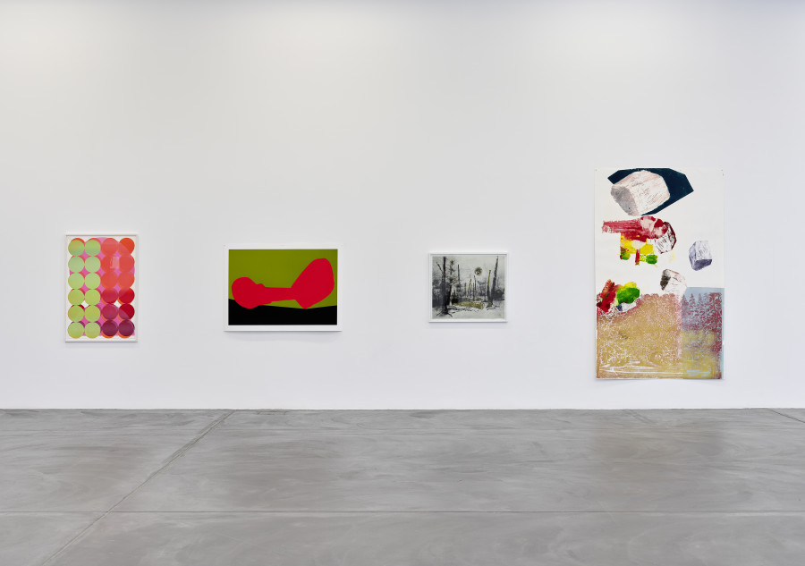 Installation view, MONOTYPES, Edition VFO at Kunsthalle Zürich, 2023. Courtesy of Edition VFO, Kunsthalle Zurich, the artist and Bernhard Strauss.