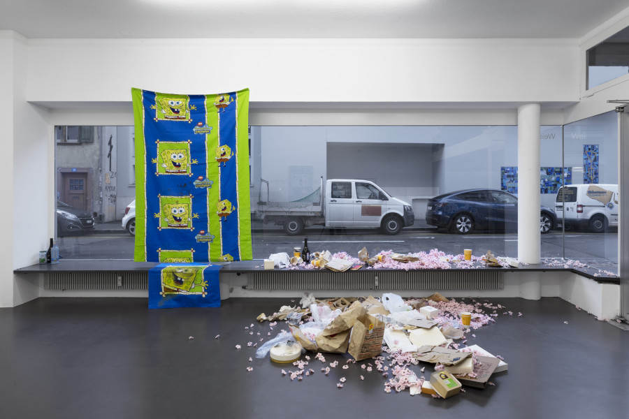 Installation view, Hunger, Weiss Falk, 2024. Courtesy: Weiss Falk and the Artists.