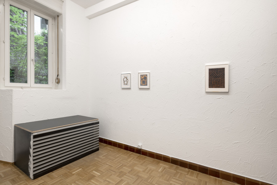 Exhibition view, Daniele Milvio, Daniele Milvio, Galerie Oskar Weiss, Zürich, 2026, Photo credit: Gina Folly