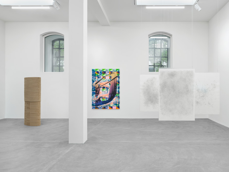 We are here!, exhibition view, Museum Haus Konstruktiv, 2025, photo: Stefan Altenburger