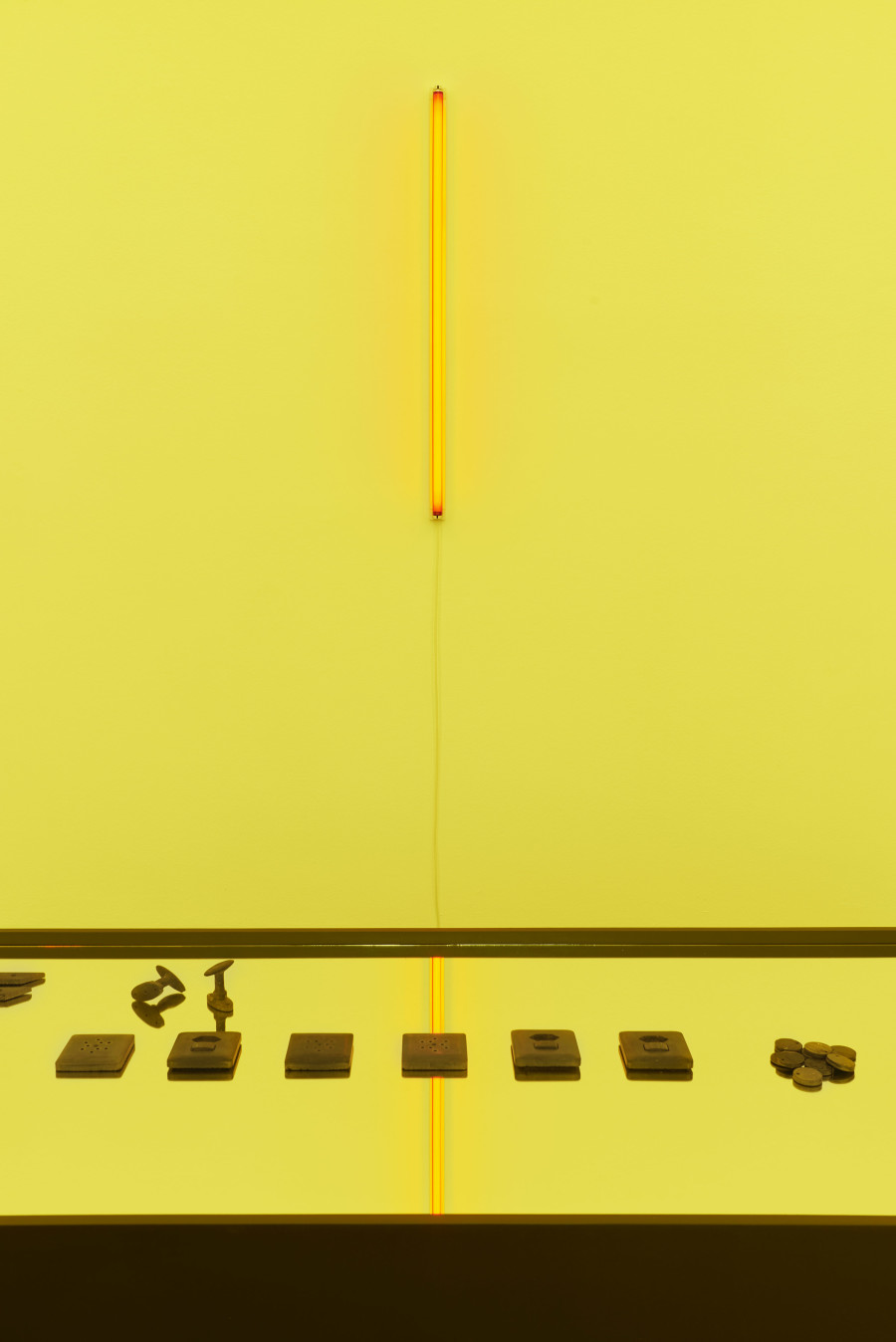 P. Staff in collaboration with Basse Stittgen, Bloodheads (Kunsthalle Basel), 2023, detail, in: P. Staff, In Ekstase, Kunsthalle Basel, 2023, photo: Philipp Hänger / Kunsthalle Basel