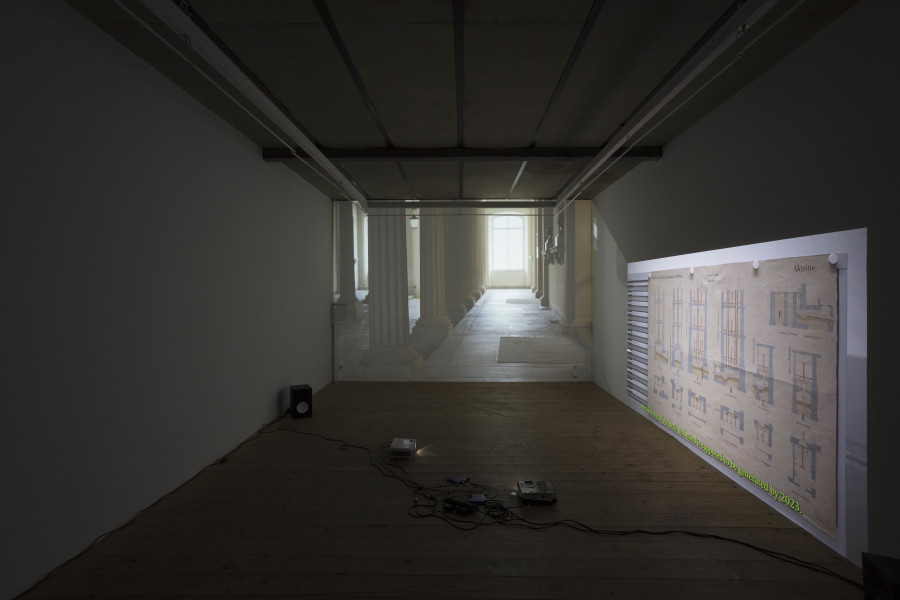 Exhibition view, Lea Schaffner – Aus dem Kopf /From the Head (By Heart), sic! Elephanthouse, 2022. Photo credit: Andri Stadler