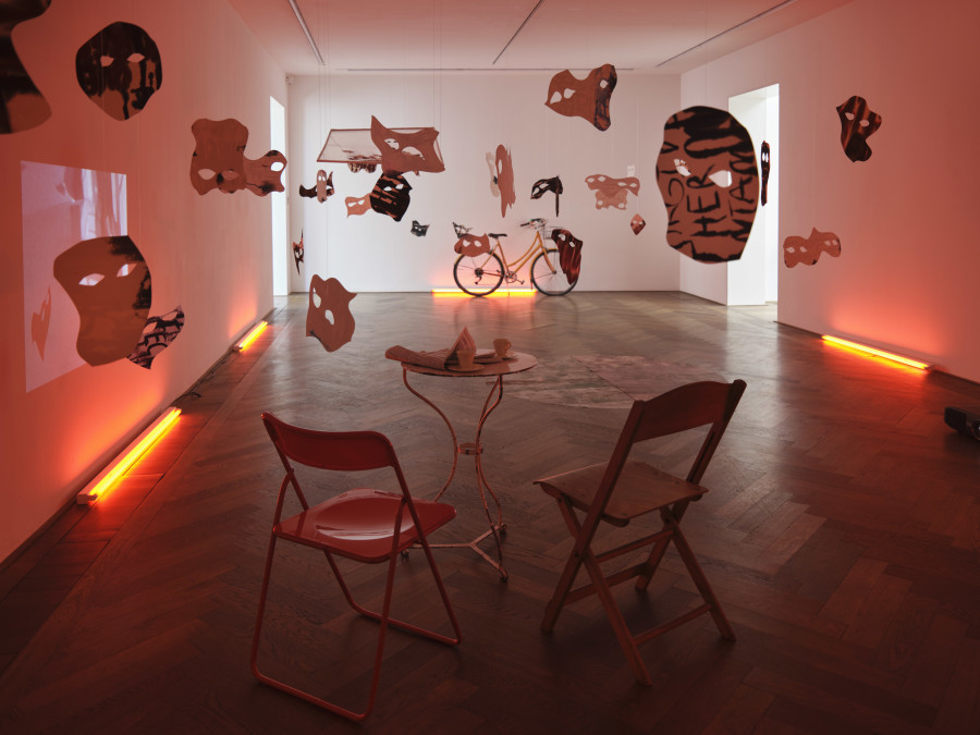 Ser Serpas, Of my life, exhibition view, Kunsthalle Basel, 2025, photo: Philipp Hänger / Kunsthalle Basel