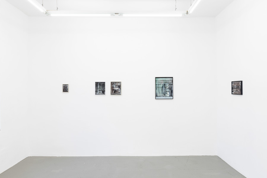 Sebastian Haas, Installation view from the Solo Show “Reminisce-Supports” at KALI Gallery, Lucerne, CH; 2025-2026. Courtesy of the Artist and KALI Gallery. Photo by Kim da Motta