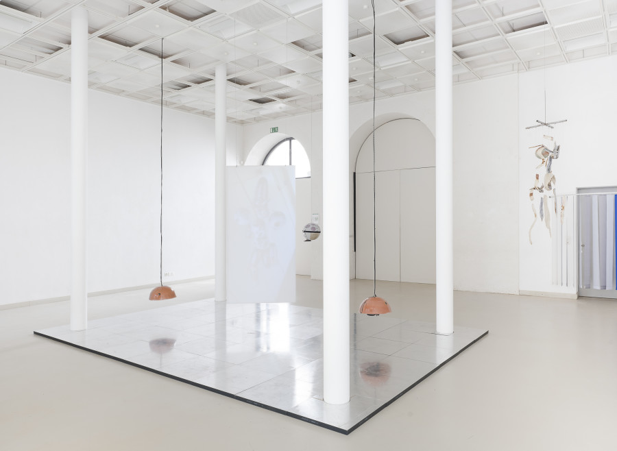 Installation view, Camille Dumond, Parallel Quarry (II), EAC (les halles), 2022, Photo: Sebastien Verdon