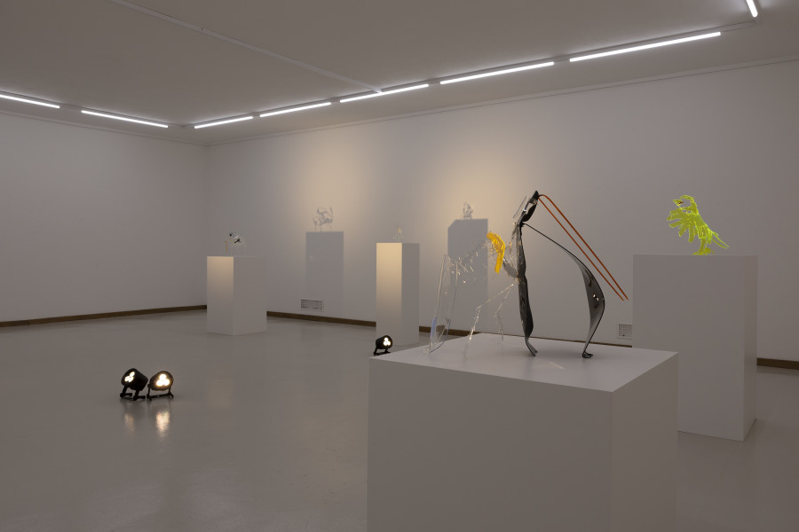 Linda Bilda, Die goldene Welt, installation view, Kunsthaus Glarus, 2025. Photo: Gina Folly