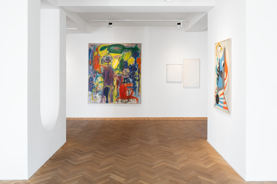 Installation view of Werner Frei, 'The Modernist and his view ahead. Works from 1930-1980', 2025, Galerie Fabian Lang, Zürich. Courtesy of the artist and Galerie Fabian Lang. © Fabian Lang