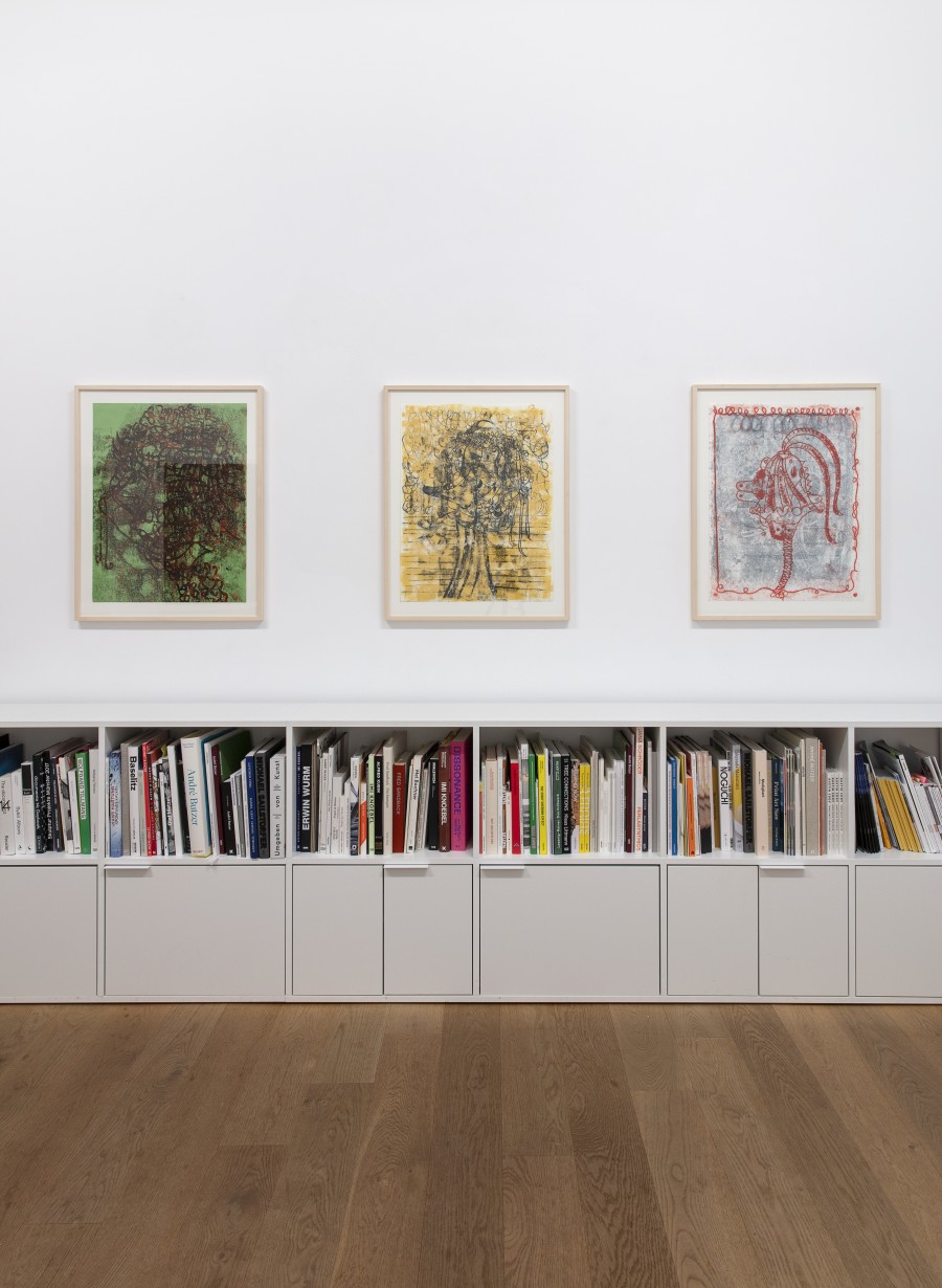 Installation view, Alexi Tsioris, Dwell raw, Livie Gallery, 2025, Photos: Esther Mathis