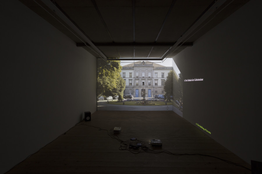 Exhibition view, Lea Schaffner – Aus dem Kopf /From the Head (By Heart), sic! Elephanthouse, 2022. Photo credit: Andri Stadler