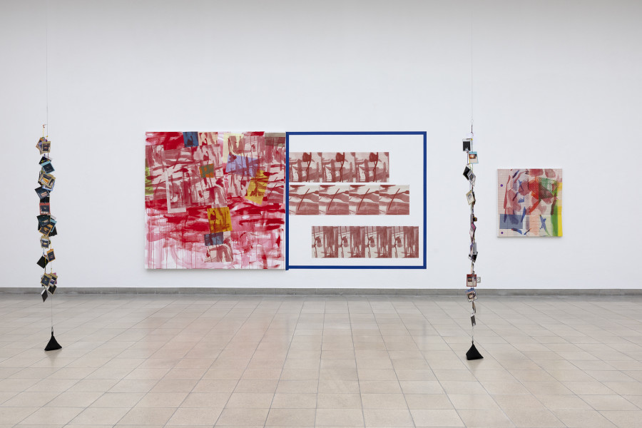 Rochelle Feinstein, The Today Show, installation view, Kunsthaus Glarus, 2025. Photo: Gina Folly. Courtesy the artist and Candice Madey Gallery