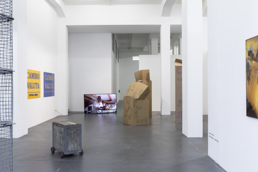 Exhibition view, Ilona Stutz, von Welt, Barbara Seiler, 2023. Photo credit: Michal Florence Schorro