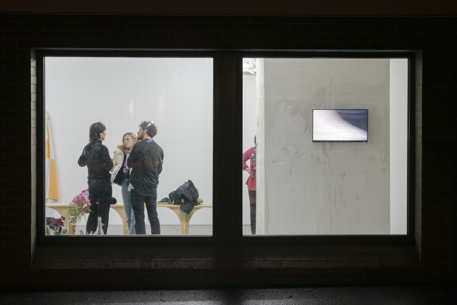 Exhibition view, Making Kin, Making Place, Espace 3353, 2023-2024. Photo credit: Yul Tomatala