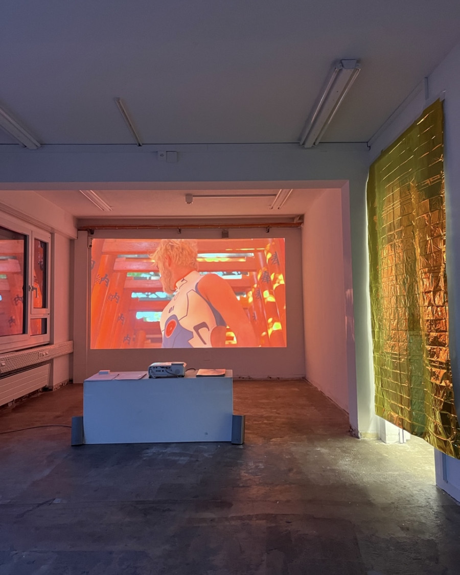Lukas Beyeler's exhibition, Installation views, 2022, flatmarkus.