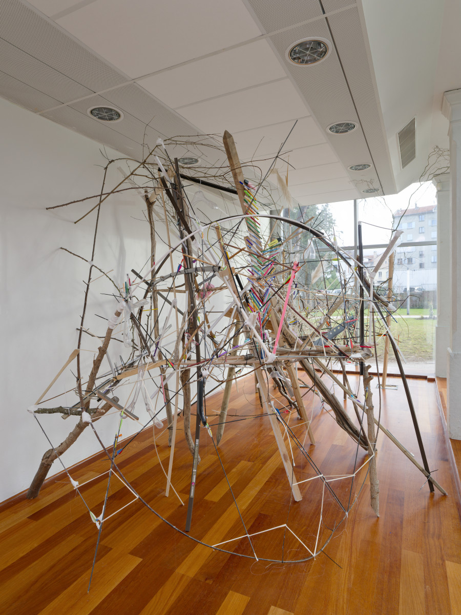 Exhibition view, Jan Kopp, Sous le silence, Villa du Parc, 2025. Photo credit: Aurélien Mole