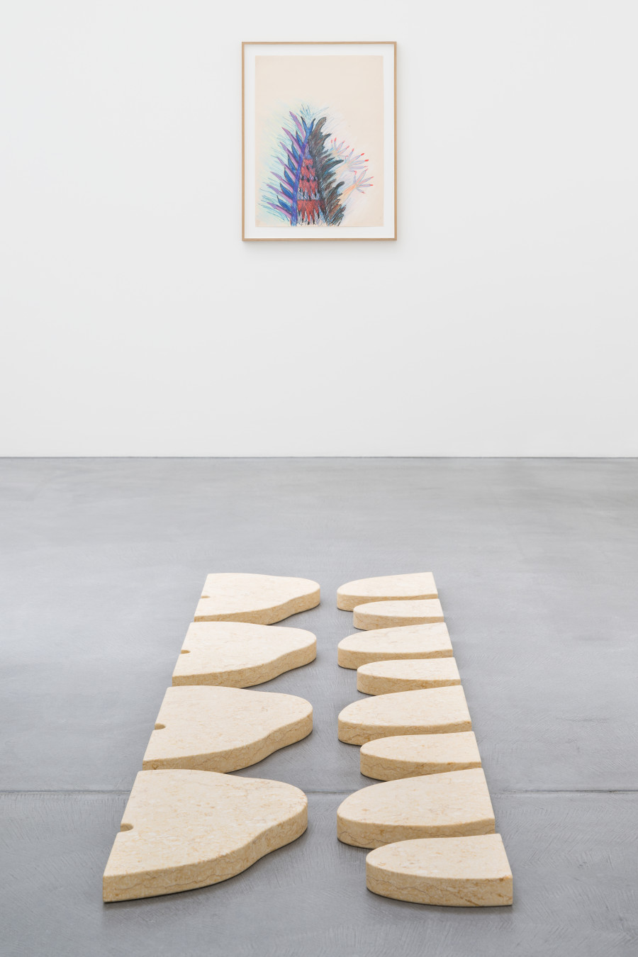 Exhibition view, Design for a Garden, von Bartha, 2023. Courtesy von Bartha & The Artists. Photo: Andreas Zimmermann