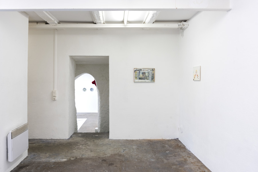Exhibition view « Meet Me Halfway » at WallStreet, Fribourg, 2023 / Photo: Remy Ugarte / Courtesy: the artist and WallStreet.