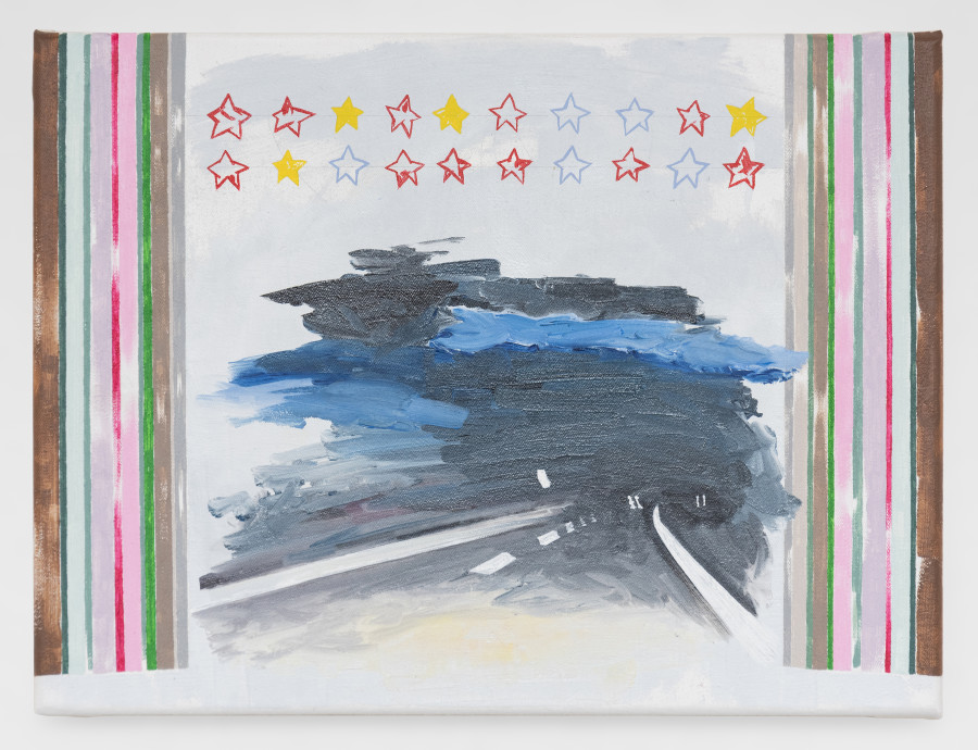 Elise Corpataux, Untitled, 2024, Acrylic on canvas, 30 x 40 cm. ©2024 suns.works and the artist. Photography: Claude Barrault, Remy Ugarte Vallejos et al.