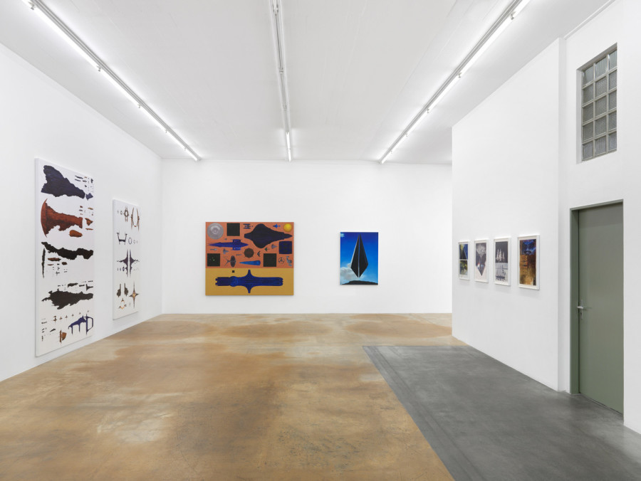 Mathis Gasser. Vue d'exposition, MAMCO, 2023, photo Annik Wetter