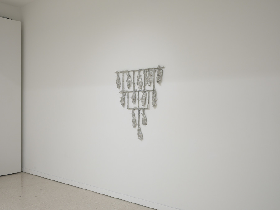 Exhibition view, Turning Tide, Jonas Burkhalter, Claudia Kübler, Sara Masüger, Kunsthaus Zug, 2024-2025.