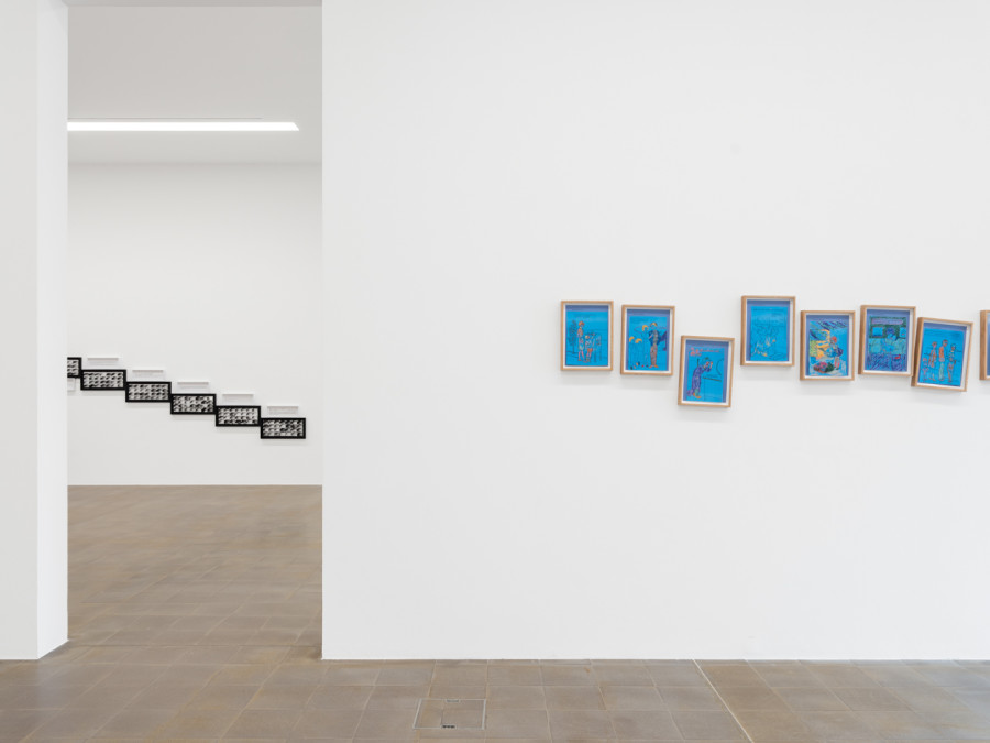 Exhibition view, Susan Hiller, Divided Self, Kunsthaus Biel Centre d’art Bienne, 2025. © The Estate of Susan Hiller; Courtesy of Lisson Gallery; photos Lea Kunz