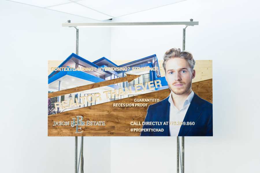 Installation view, Jason Rohr, Realtor Than Ever, KALI Gallery, Credits: Photos by Kim da Motta, KALI Gallery Lucerne 2023