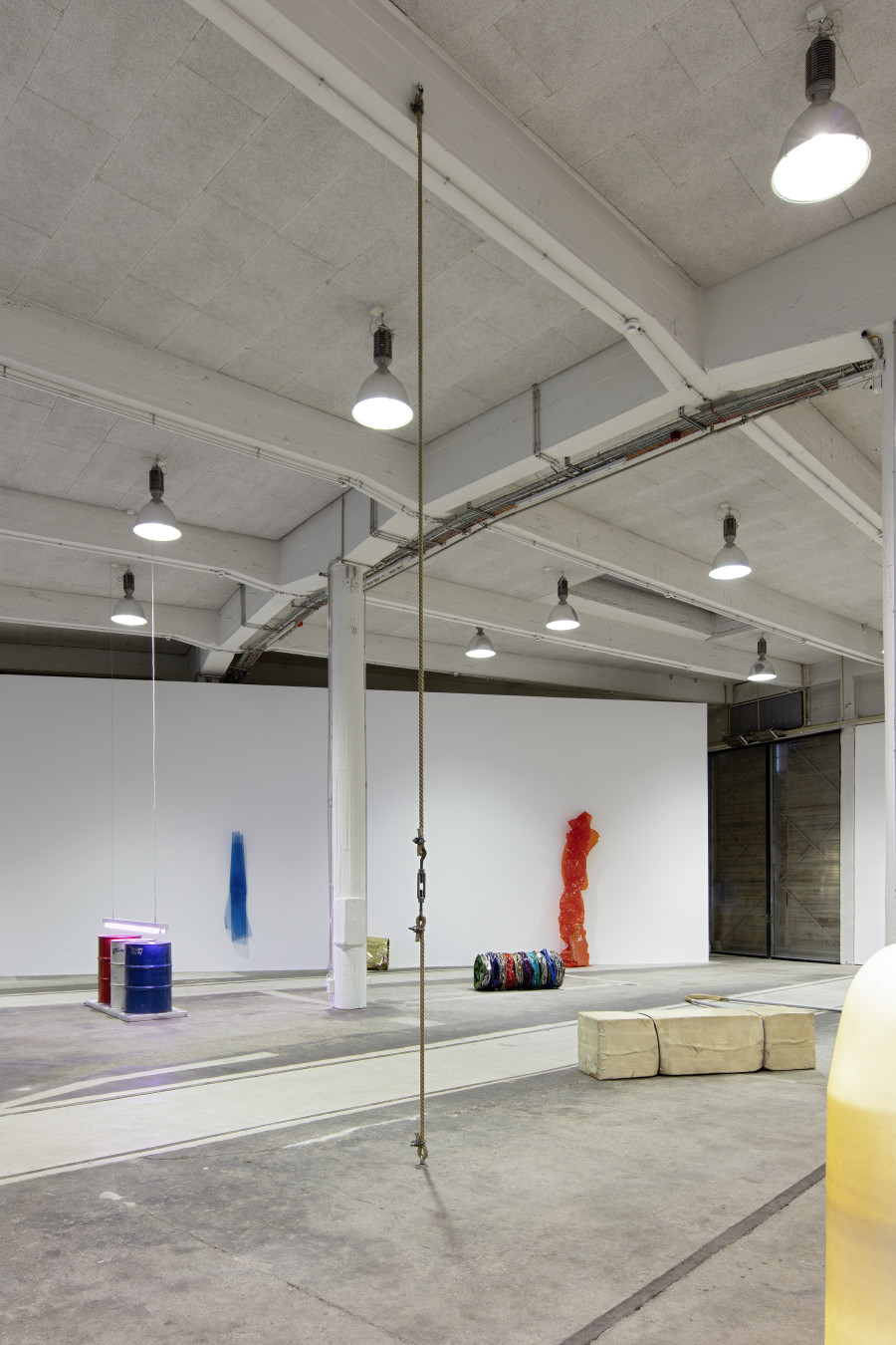 Birgit Werres, Let’s play it, Rolf !, Installationsansicht Kunstzone Lokremise, Kunstmuseum St.Gallen, Foto: Stefan Rohne