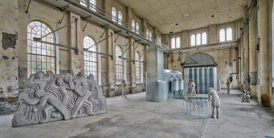 Anna Hulačová, 'Bucolica', Kunstraum Dornbirn, 2025, Photo Günter Richard Wett, © Anna Hulačová, courtesy of the artist and hunt kastner, Prague.