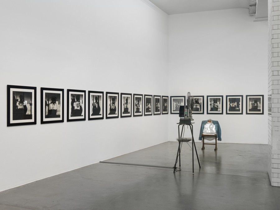 Installation view, ‘Fabio Mauri. Amore Mio’, Hauser & Wirth Zurich, Limmatstrasse, 30 September until 22 December 2023 © Estate Fabio Mauri. Courtesy the Estate of Fabio Mauri and Hauser & Wirth. Photo: Stefan Altenburger Photography Zürich