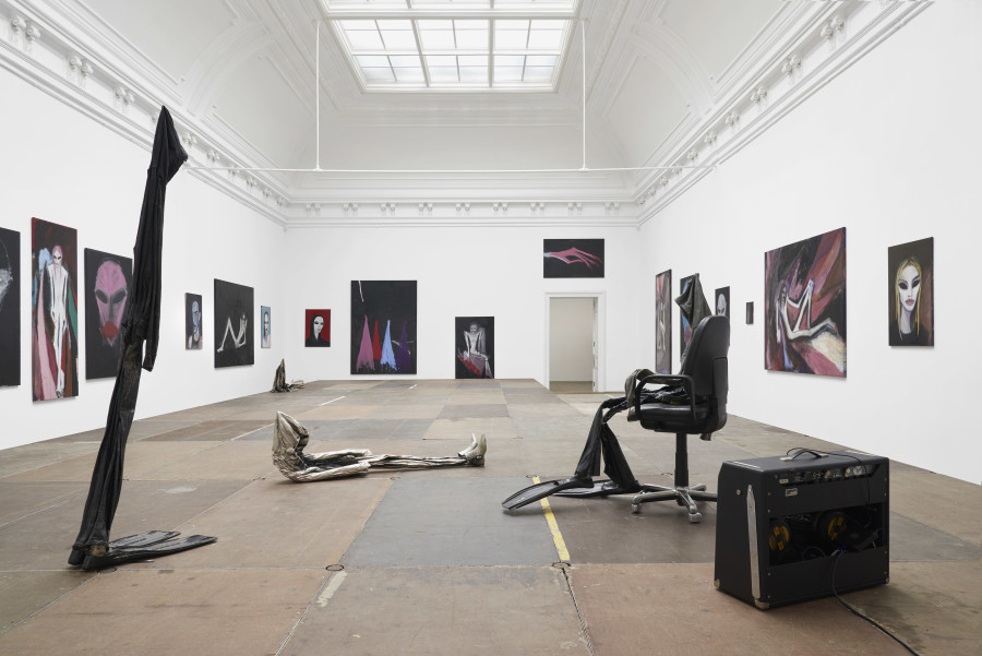 Tobias Spichtig, Everything No One Ever Wanted, Kunsthalle Basel, 2024, exhibition view, photo: Philipp Hänger / Kunsthalle Basel
