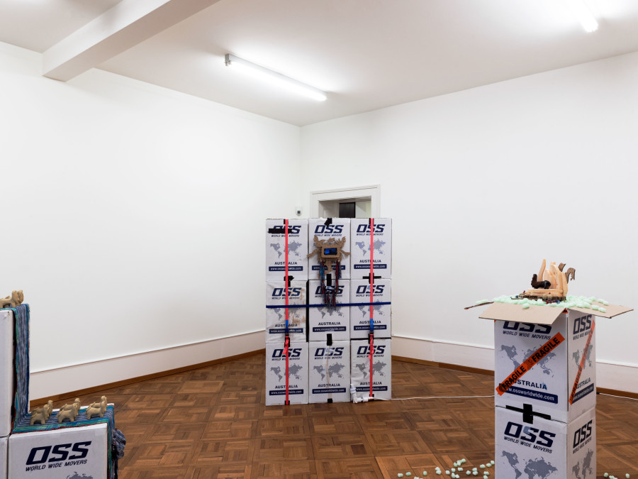 Exhibition view, Cantonale Berne Jura 2021, Kunsthaus Pasquart. Fotos : Thalles Piaget