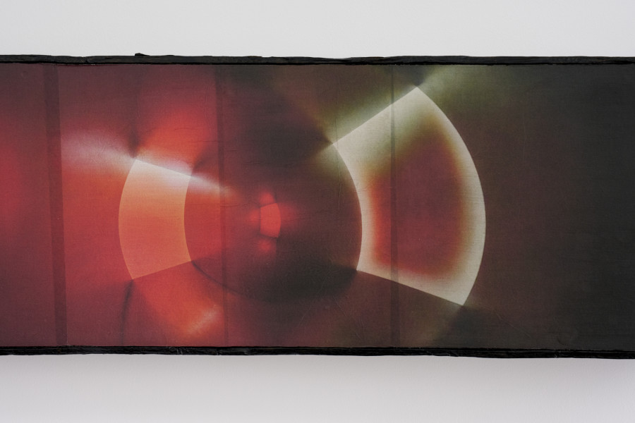 One Eye Too Many, 2026, inkjet print on rice paper, cardboard, wood, paper, China ink, acrylic paint, varnish, Variable dimensions. ©GuillaumePython