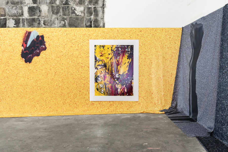 Installation view, Marius Glauer, FREEZE, Bad Posture, 2024. Photo credit: Remy Ugarte Vallejos