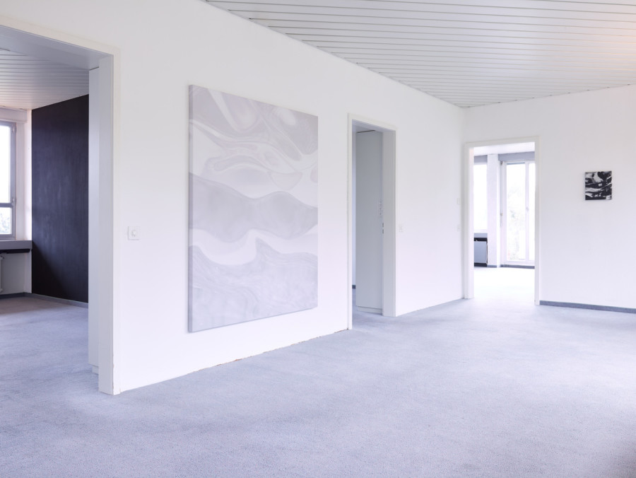 Installation view, Ben Elliot, flatmarkus, 2023.