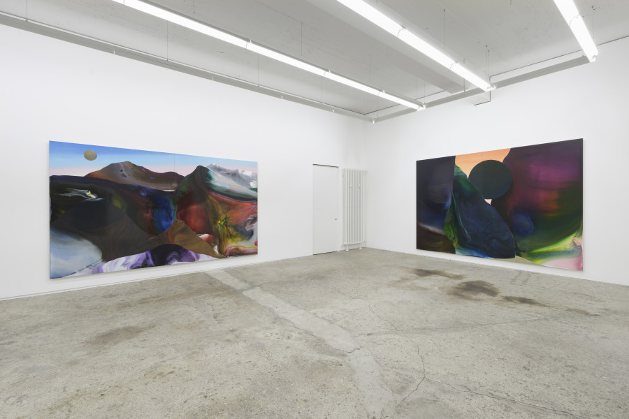 Exhibition view, Dave Bopp, when you left me, I left earth, Galerie Mark Müller, 2024. Photocredit: Conradin Frei, Zurich.