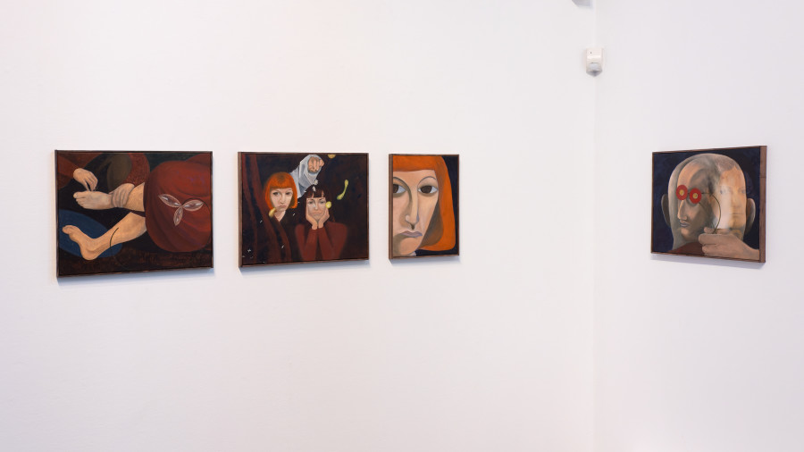 Exhibition view, Mon corps est un paysage, Elias Njima & Jean-Christophe Norman, Galerie C, 2024. © Galerie C