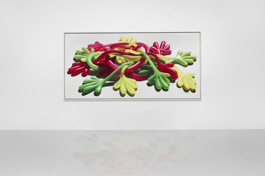 Exhibition view, Till Rabus, Cartoon, galerie lange + pult, Auvernier, 2025. Photo credit: Sully Balmassière