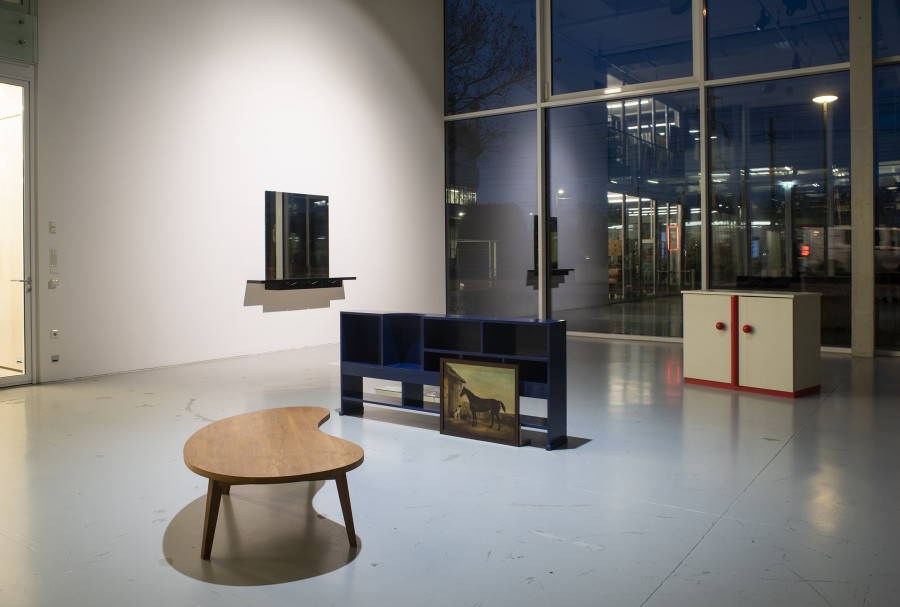 Installation view Guadalupe Ruiz Qué bueno verte, qué bueno volverte a ver., der TANK, Institute Art Gender Nature HGK Basel FHNW, 2025, photo: Christian Knörr