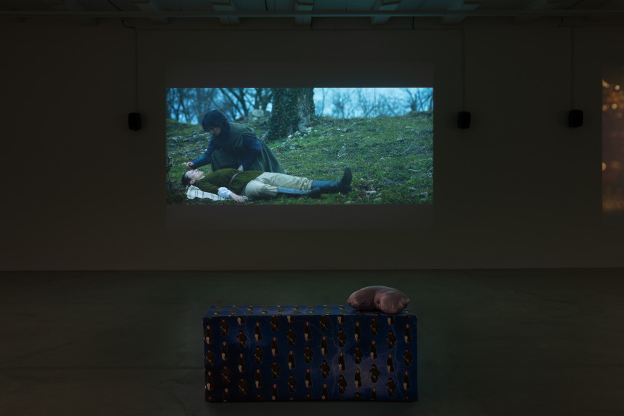 Installation view, Now, wouldn’t that be iconic, Ausstellungsraum Klingental, 2024. Photos by Jennifer Merlyn Scherler