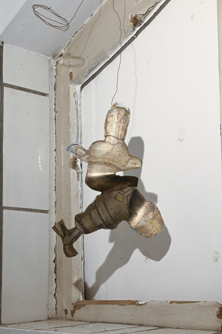 Protoplast, "an excise it covenent," no date, Protoplast at Kaiserwache, Freiburg im Breisgau, 2026. Images courtesy of the artist and Kaiserwache. Photo: Stefan Lux.