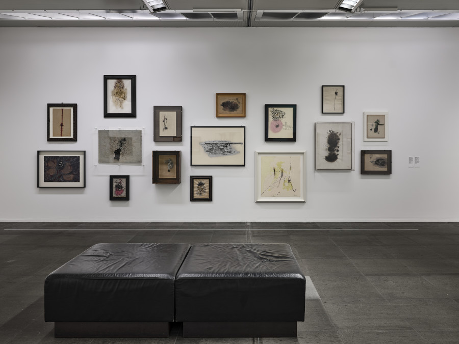 Exhibition view Carol Rama. A Rebel of Modernity, Kunstmuseum Bern, 2025, photo: Rolf Siegenthaler, © Kunstmuseum Bern
