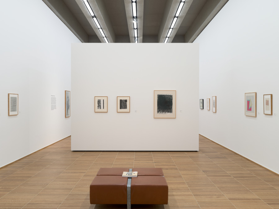 Exhibition view, Jasper Johns — The artist as collector, From Cezanne to de Kooning, Kunstmuseum Basel, 2023. Photo credit: Max Ehrengruber