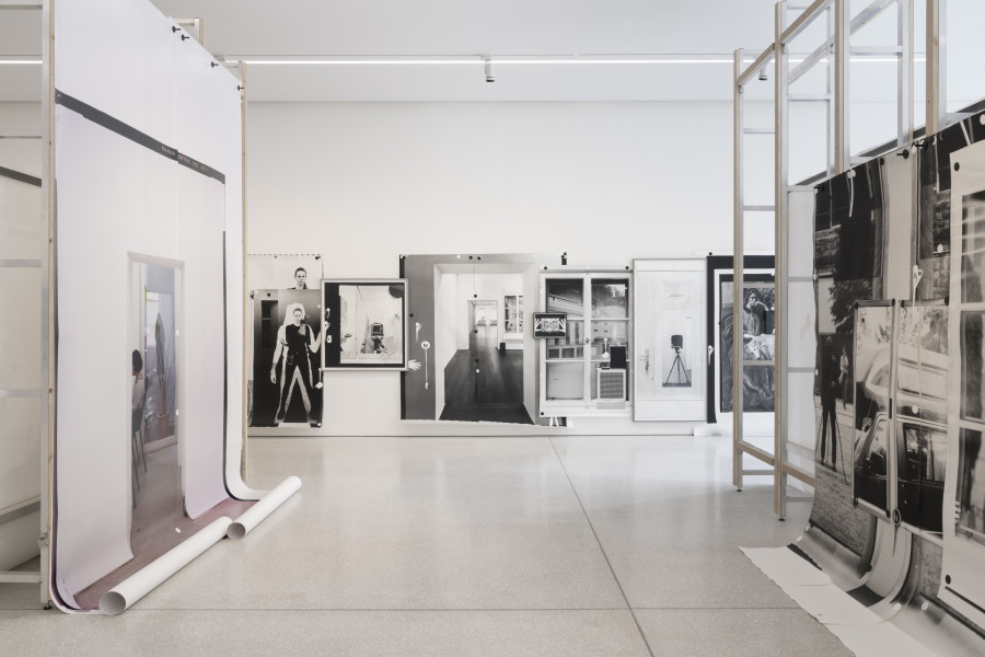 View of the exhibition Sophie Thun. Wet Rooms, Musée cantonal des Beaux-Arts, Lausanne. Photo: Etienne Malapert/MCBA, Lausanne