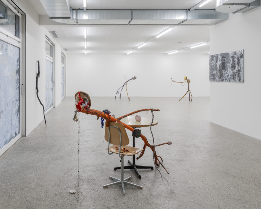 Exhibition View Yun Choi Solo Show « The Lounge » at CALM – Centre d’Art La Meute, Lausanne, 2023 / Photo: Théo Dufloo / Courtesy the artist and CALM – Centre d’Art La Meute