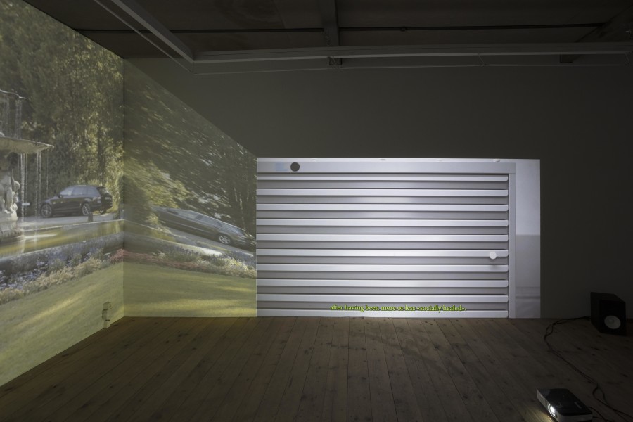 Exhibition view, Lea Schaffner – Aus dem Kopf /From the Head (By Heart), sic! Elephanthouse, 2022. Photo credit: Andri Stadler