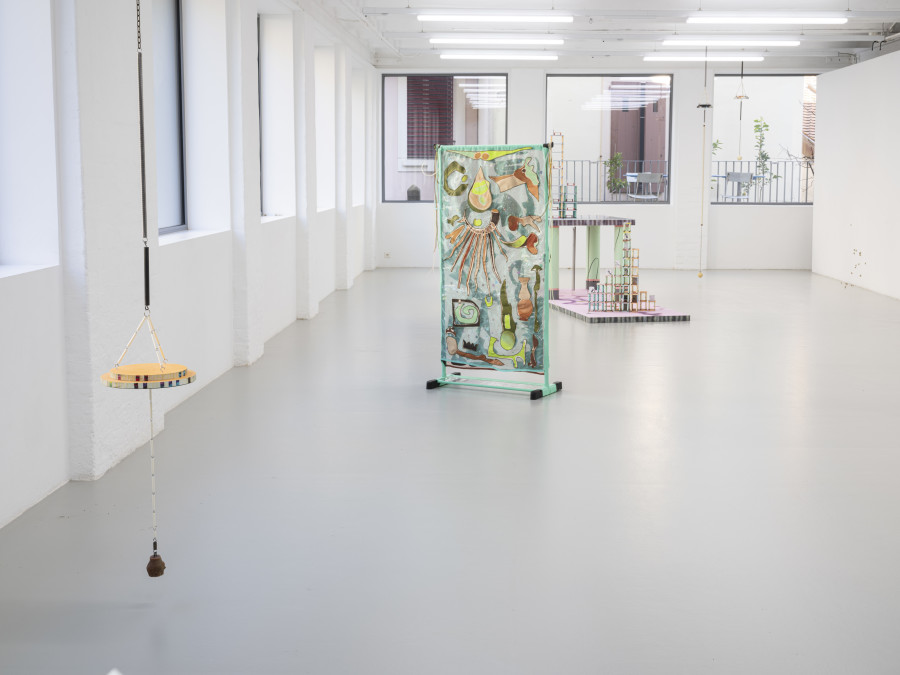 là où les jours, exhibition view, CAN Centre d’art Neuchâtel. Photo: Sebastian Verdon